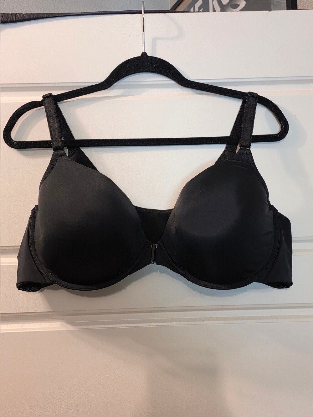 Torrid 44C Black Front Clasp Bra